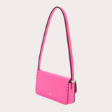 Rockstud23 E/W Leather Shoulder Bag