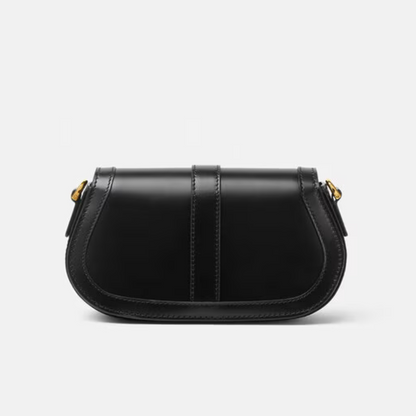 Greca Goddess Mini Shoulder Bag in Black Handbags VERSACE - LOLAMIR