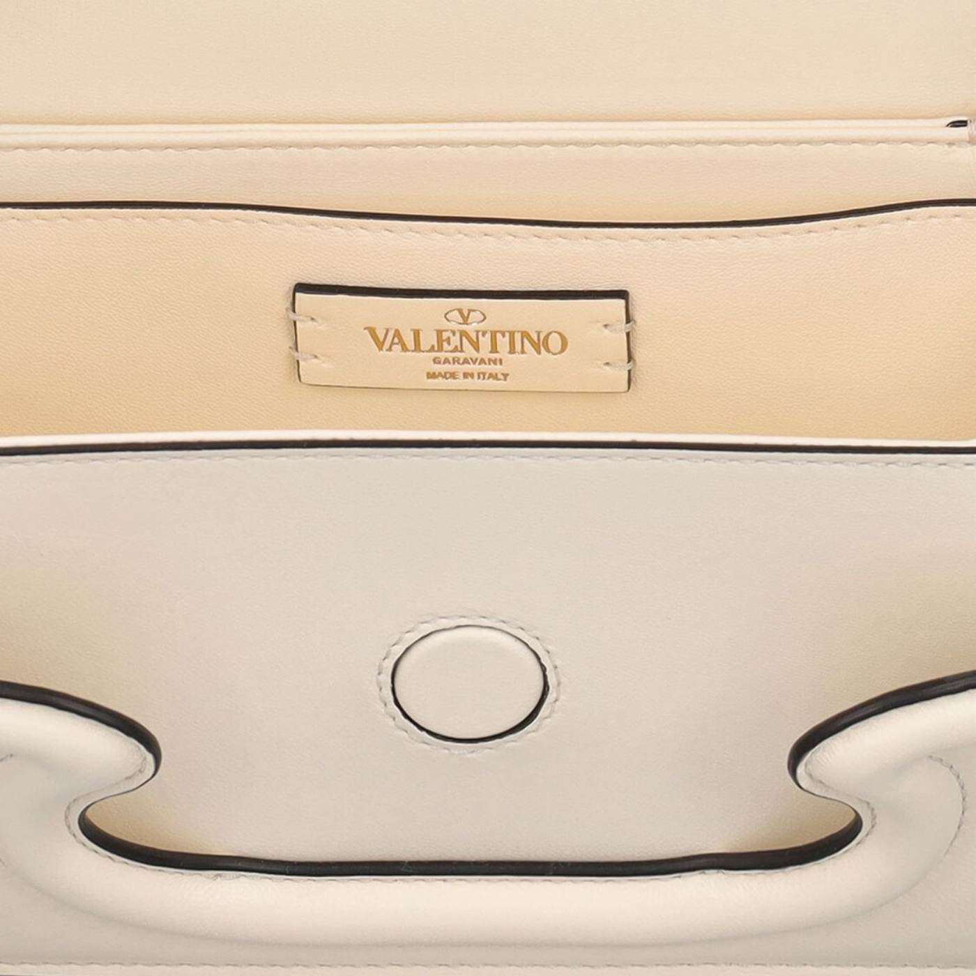'Le Grand Deuxième' Shoulder Bag in Ivory Handbags VALENTINO - LOLAMIR