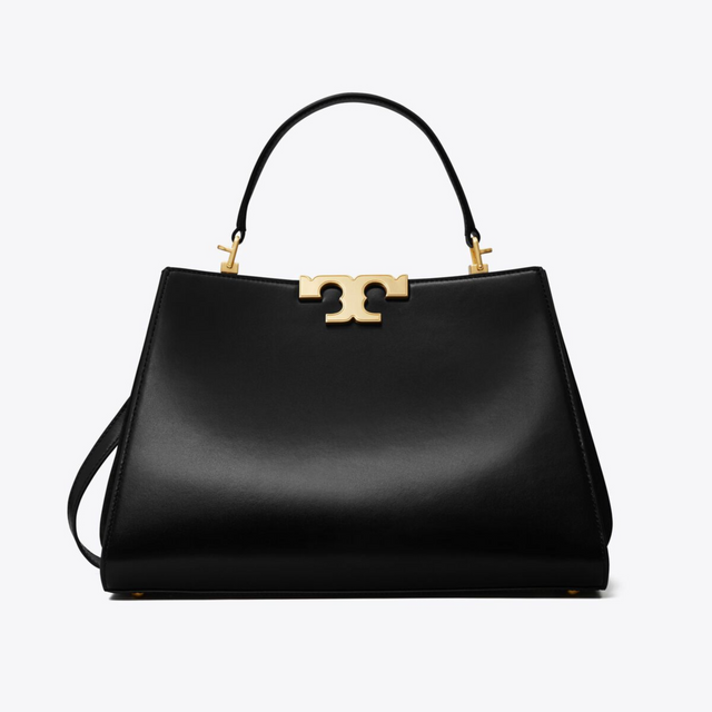 Eleanor Satchel Bag in Black