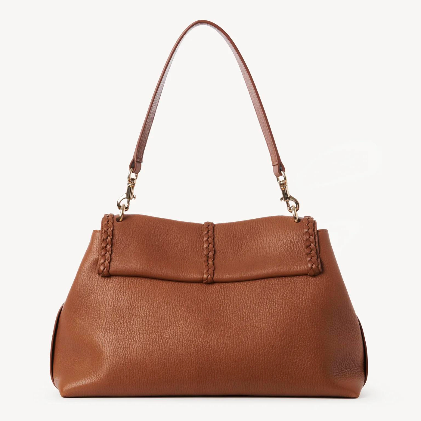 Penelope Medium Soft Shoulder Bag in Caramel Handbags CHLOE - LOLAMIR