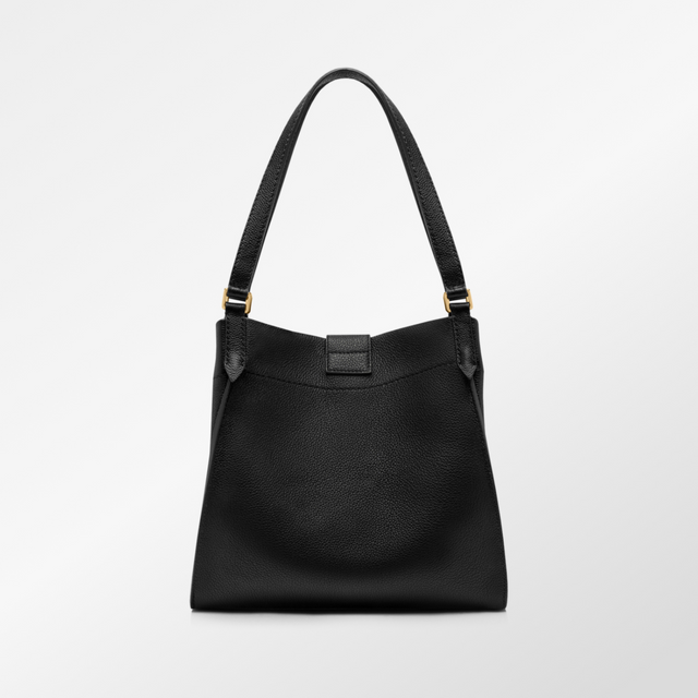 Tara Medium Tote Bag in Black