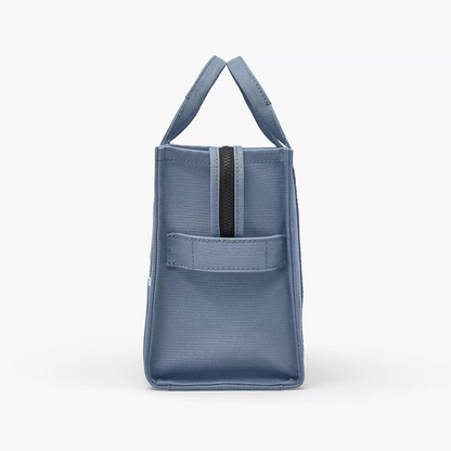 The Canvas Medium Tote Bag in Blue Shadow Handbags MARC JACOBS - LOLAMIR
