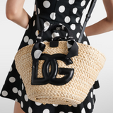 Kendra Small Shopper in Polka Dots