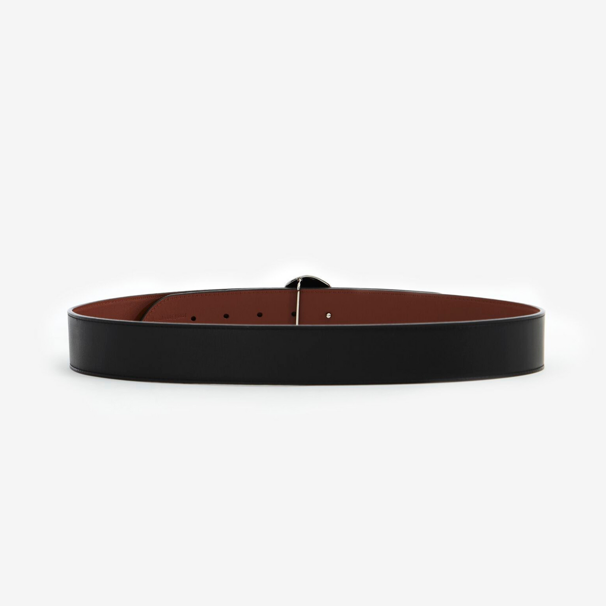 Reversible Skull 3D Belt in Black/Brown