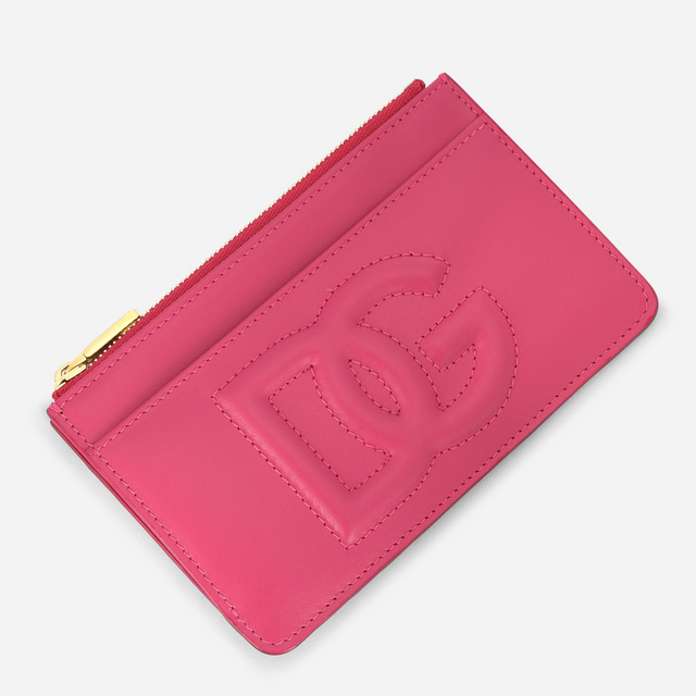DG Logo Medium Card Holder in Pink