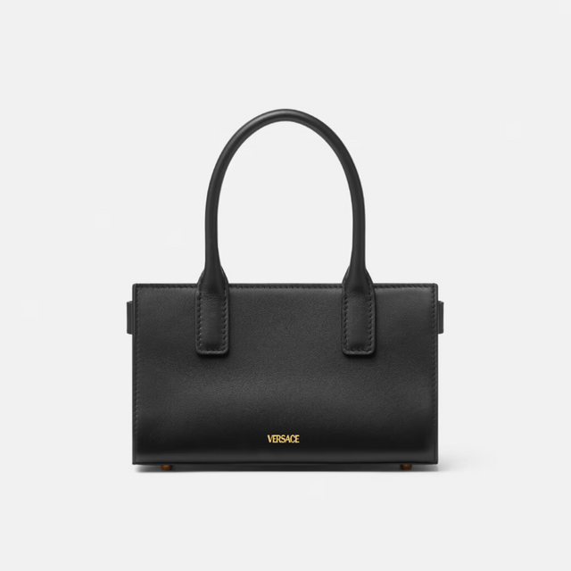 Medusa '95 Small Tote Bag in Black