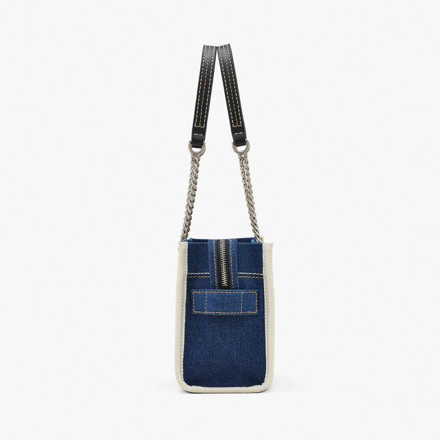 The Denim Chain Small Tote Bag