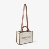 Avenue S Tote Bag in Natural/Tan Handbags JIMMY CHOO - LOLAMIR