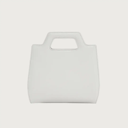 Wanda Mini Bag in Optic White Handbags FERRAGAMO - LOLAMIR