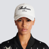 Balmain Embroidered Logo Baseball Cap