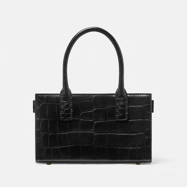 Medusa '95 Croc-Effect Small Tote Bag