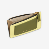 Tricolor Zip Card Holder