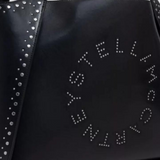 Logo Studded Alter Top handle Tote Bag