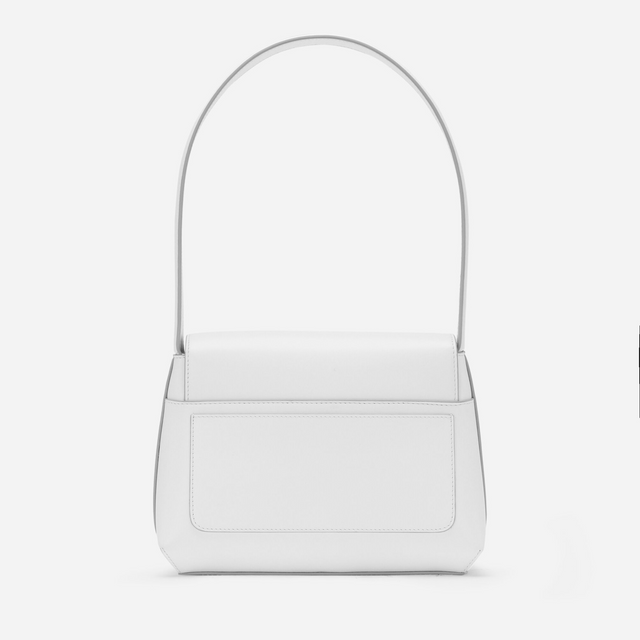 DG Logo Shoulder Bag in White