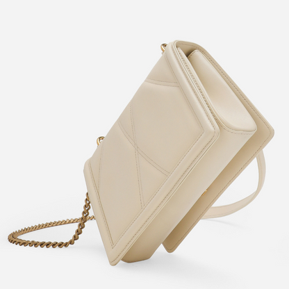 Devotion Medium Shoulder Bag in Cream Handbags DOLCE & GABBANA - LOLAMIR