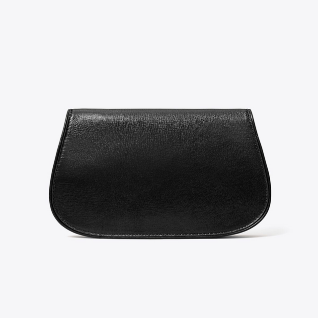 Reva Clutch Bag in Black