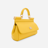 Sicily Small Handbag in Yellow Handbags DOLCE & GABBANA - LOLAMIR