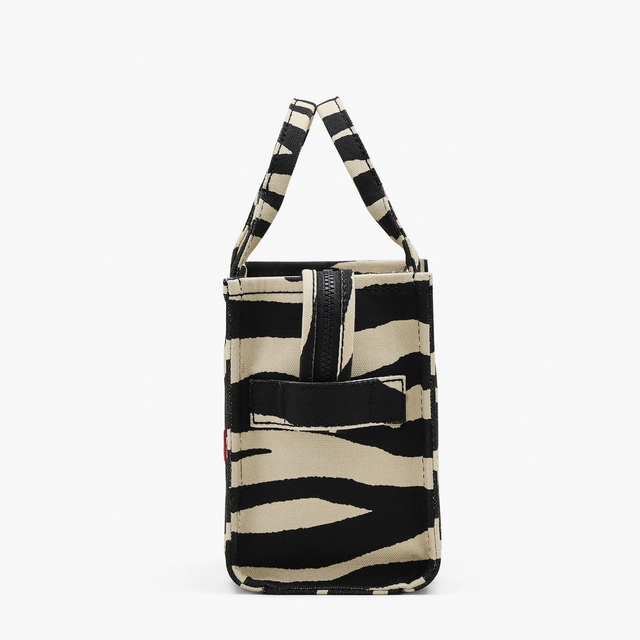 The Zebra Canvas Small Tote Bag