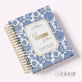 Teacher Planner 2026-2027 - Weekly & Monthly Academic Lesson Planner - Personalized - Paisley Garden - view 3