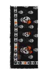 Alexander mcqueen mushrooms skull scarf Scarf Alexander Mcqueen - LOLAMIR