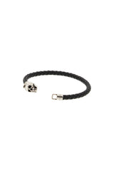 Alexander mcqueen skull braided leather bracelet Jewelry Alexander Mcqueen - LOLAMIR