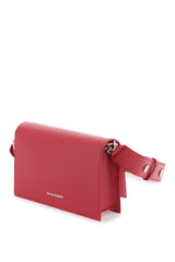 The Biker Small Skull Bag in Smooth Red