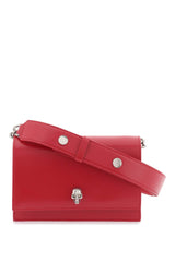 The Biker Small Skull Bag in Smooth Red