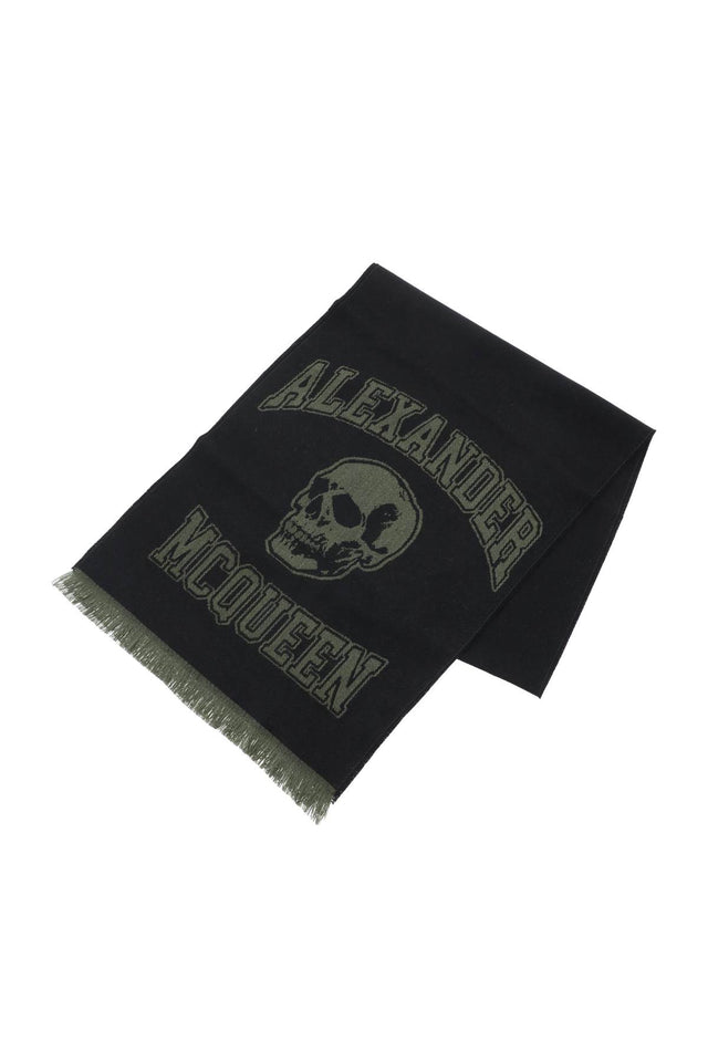 Varsity Logo Wool Scarf