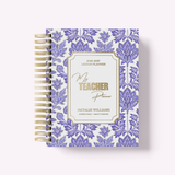 Teacher Planner 2026-2027 - Weekly & Monthly Academic Lesson Planner - Personalized - Paisley Garden - view 13