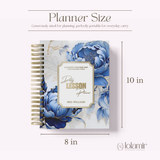 Teacher Daily Lesson Planner 8x10 size chart  - view 10