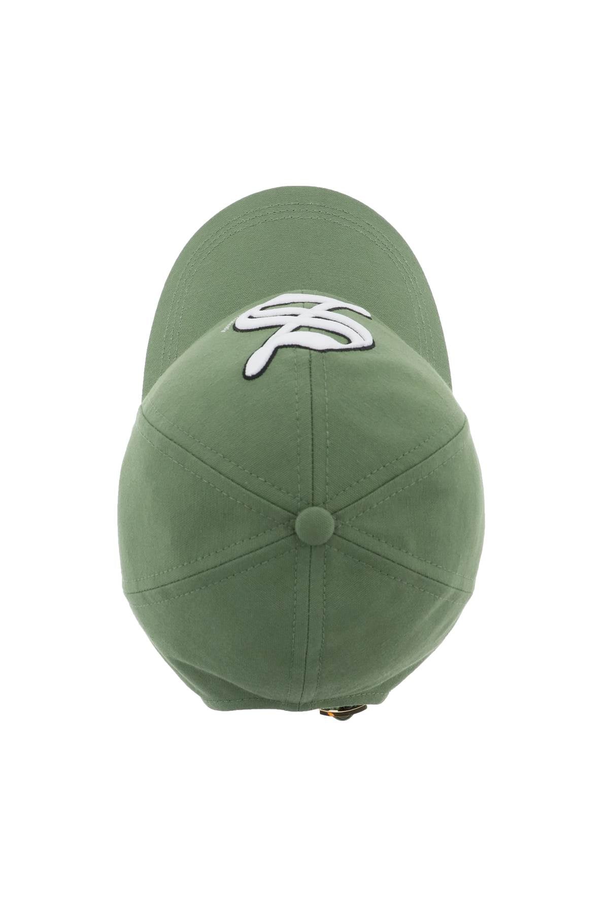 Embroidered Baseball Cap in Green