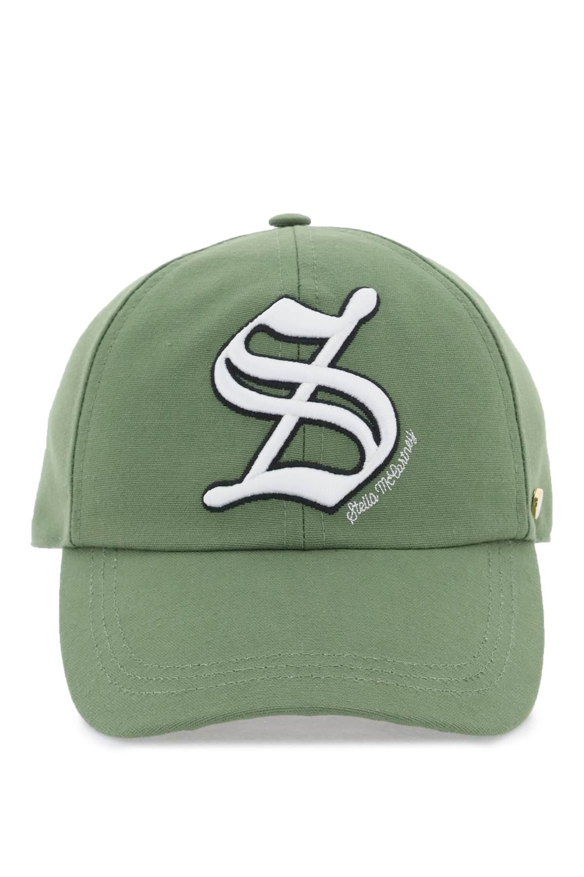 Embroidered Baseball Cap in Green