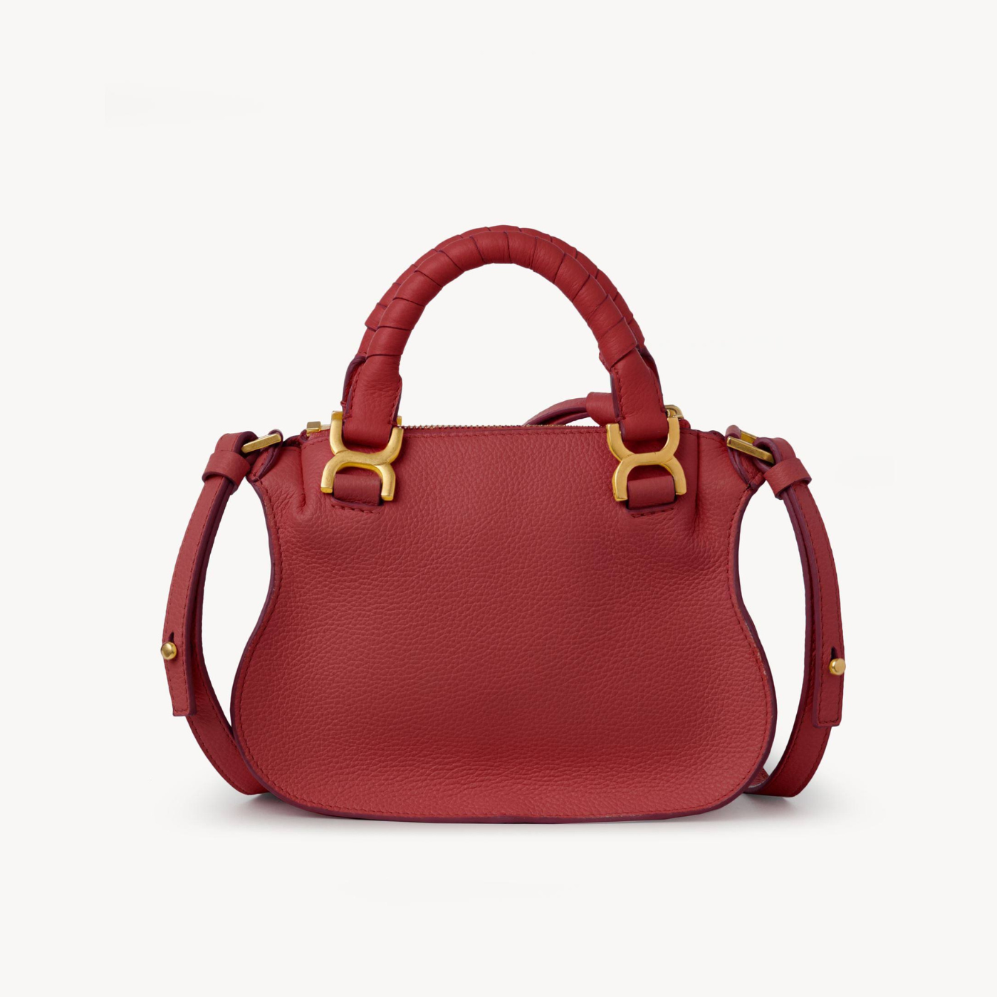 Marcie Mini Double Carry Bag in Red Handbags CHLOE - LOLAMIR