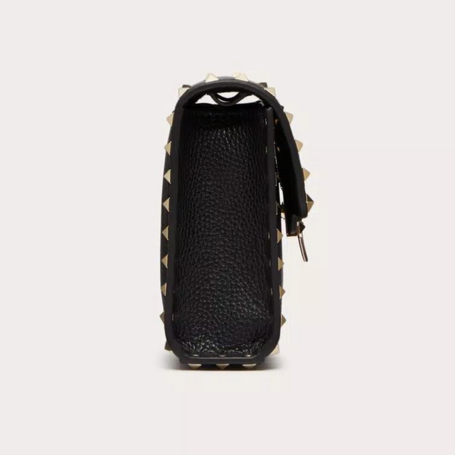 Rockstud Small Crossbody Bag in Black Handbags VALENTINO - LOLAMIR