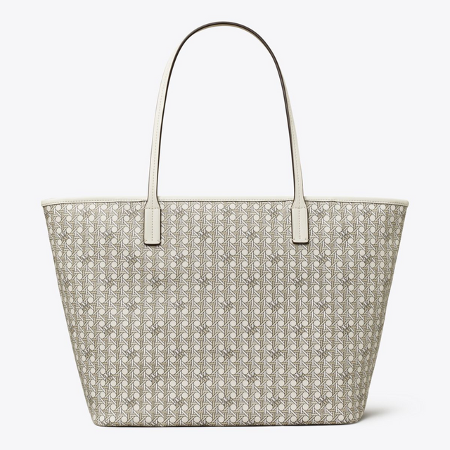 Ever-Ready Large Zip Tote in Ivory