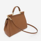 Sicily Large Handbag in Brown