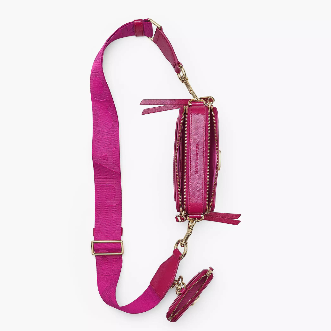 The Utility Snapshot in Lipstick Pink Handbags MARC JACOBS - LOLAMIR