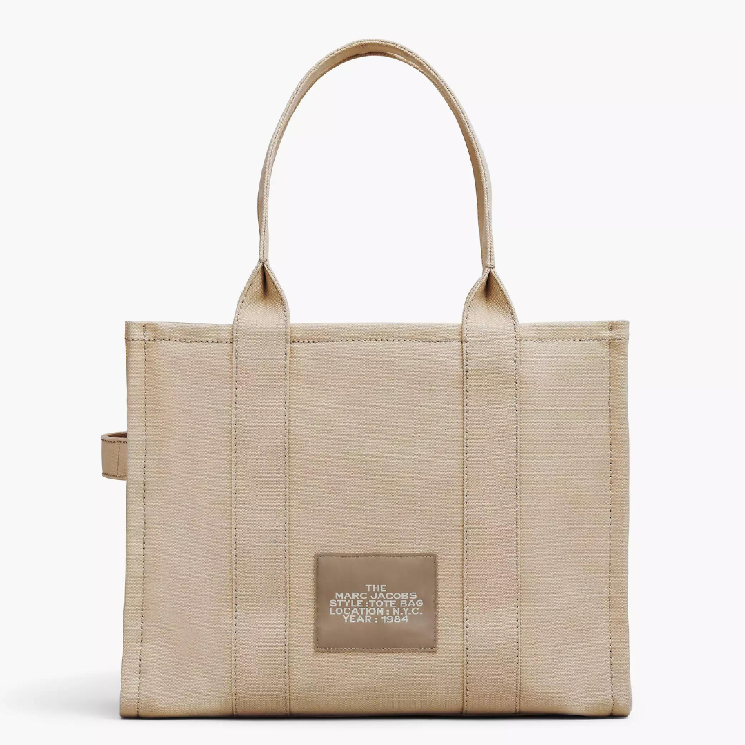 The Canvas Large Tote Bag in Beige Handbags MARC JACOBS - LOLAMIR