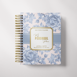 Light Marigolds | Weekly Spiral Planner |  Custom Start Month |Blue