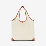B-Army Grocery Large Canvas And Leather Bag