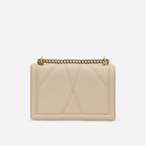 Devotion Medium Shoulder Bag in Cream Handbags DOLCE & GABBANA - LOLAMIR