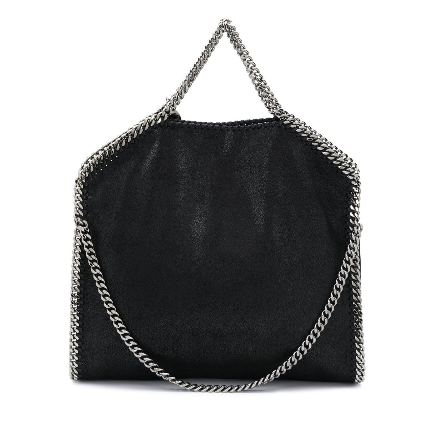 Falabella Fold-Over Tote Bag in Black Handbags STELLA MCCARTNEY - LOLAMIR
