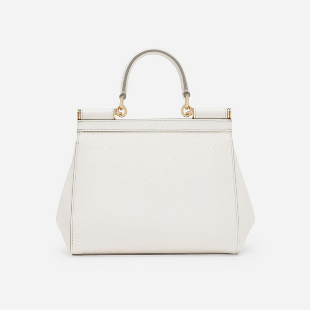 Sicily Medium Handbag in White