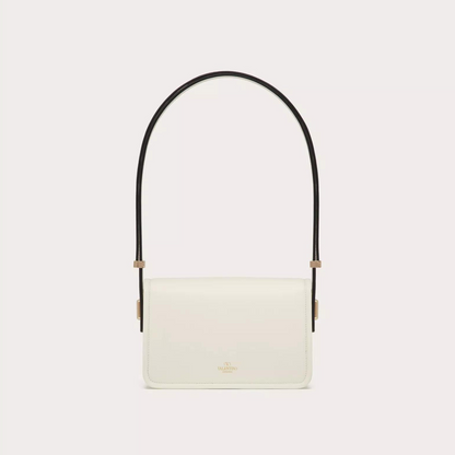Letter Small Shoulder Bag in Ivory Handbags VALENTINO - LOLAMIR