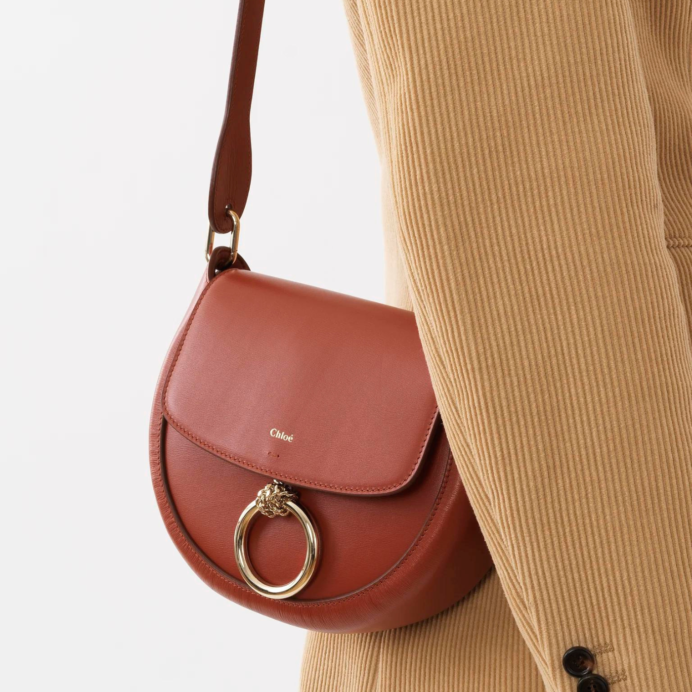 Arlène Small Cross-Body Bag in Autumn Leaf Handbags CHLOE - LOLAMIR