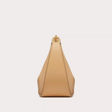 VLogo Moon Small Hobo Bag In Cappuccino Handbags VALENTINO - LOLAMIR