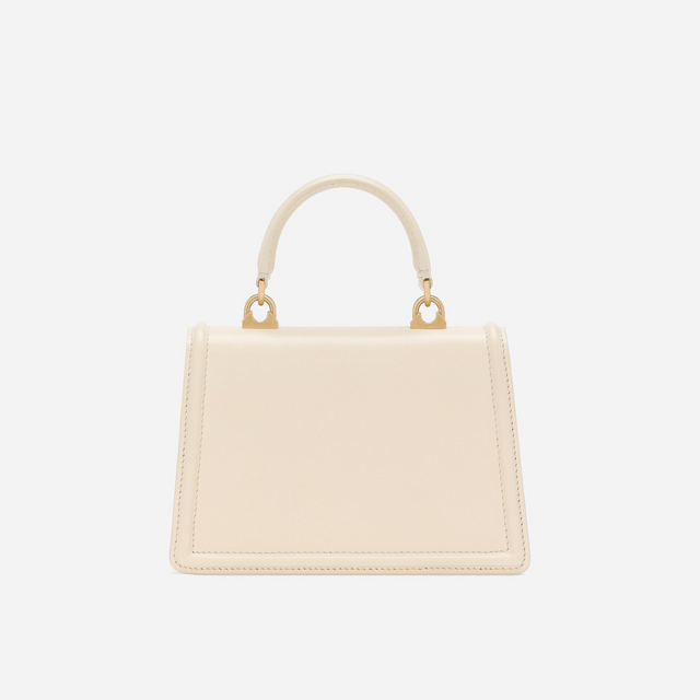 Devotion Small Top Handle in Cream Handbags DOLCE & GABBANA - LOLAMIR