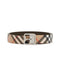 Reversible B Buckle Check Belt