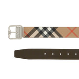 Reversible B Buckle Check Belt